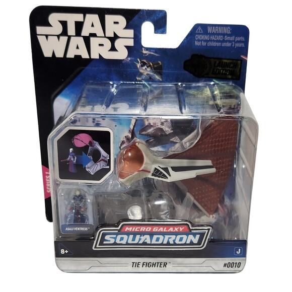 Star Wars Micro Galaxy Squadron ASAJJ Starfighter #0010 Series 2 Brand New - Picture 1 of 6
